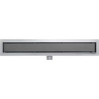 Fortifura Galeria Grille d'évacuation douche - réversible - 179.4x5.3x0.7cm - Gunmetal