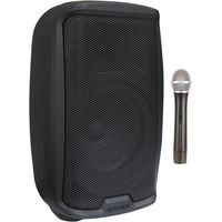 Gemini AS-2108 To Go - Diffusore Amplificato Portatile 500W con Trolley, Bluetooth, Radiomicrofono UHF, Lettore USB/SD, Alimentazione Rete e Batteria