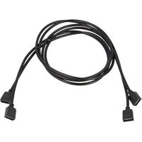 2 PZ Cavo Prolunga 1 Metro con Connettori Femmine 4 Buchi Entrambi i Lati per Striscia LED RGB