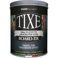 TIXE BOARD-TIX SMALTO EFFETTO LAVAGNA PER GESSI, NERO, 1 Litro