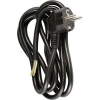 Netzkabel mit Stecker 16A 3G1,5 2m Schwarz - Zenitech ZENITECH