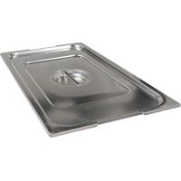 Couvercle GN 1/1 joint poignées escamontables inox REDFOX - VGN 1/1 SU - REDFOX