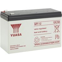 Yuasa – Batterie plomb étanche NP712 12V 7Ah – Technologie VRLA sans entretien – Pour alarme et portail électrique – Dimensions 151x65x97.5mm