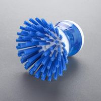 Deux brosses à vaisselle avec distributeur de savon, adaptées au nettoyage de la vaisselle, des ustensiles de cuisine et des éviers