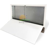 Cassetta in metallo zincato per collettori da 1" e 1"1/4 - 600 x 630 x 110 150 mm