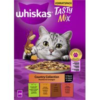 Whiskas Katzennassfutter Adult 24 x 85 g Tasty mix Country Collection