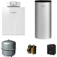 Bosch Olio Condens Öl-Brennwert-Basic-Paket Bopa OC7F13, OC7000 F, 18kW, Speicher W 160-5 160L, Heizkreisset HS 25/6