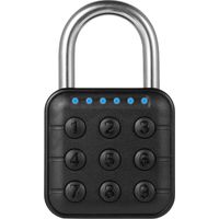 Combination Lock pour Locker 6 Digit Étanche Smart Code Padlock pour Extérieur Use Combo Padlock pour Salle de Sport Lockers Storage Box Cabinet
