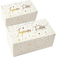 2 boîtes pour bûche de Noël 35 x 13 x 11 cm