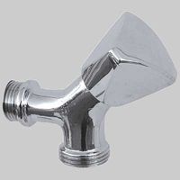 RUBINETTO PER LAVATRICE INCLINATO A VITONE - 1/2x3/4 cromato