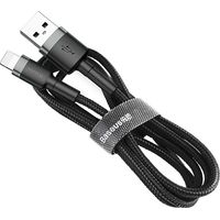 Baseus Cafule Lightning USB-Kabel 1,5 A 2 m (Grau-Schwarz)