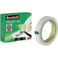 Scotch Magic Tape 810 Adatto per uso interno 66 m Fibra, Carta Bianco