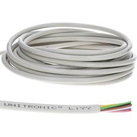 10 Meter Lapp 0028503 LiYY Steuerleitung 3x0,5 mm² I Datenkabel I LED Verlängerung Kabel I Signalkabel 3 adrig I Klingelkabel I Datenleitung