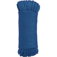 Corde de survie parachute militaire 9 brins pour camping et escalade (31m bleu)