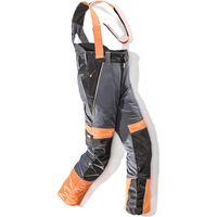681, Schnittschutzhose PROXIMO anthrazit/orange, Gr. 56