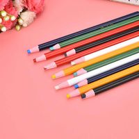 12 Pièces Marqueurs de Tissu Effaçables, Crayons de Marquage pour Couture