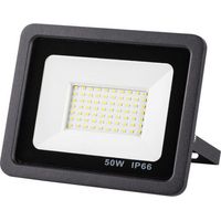 50W LED Floodlight, LED Outdoor Lighting, 5000lm Security High Light Outdoor LED Spotlight, 6500K Cool White LED Flood Light, Waterproof IP66 Spotlight for Garden, Patio, Garage