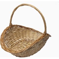 Weidenkorb für Holz WERKA PRO 58 x 38 x H. 9/21 cm