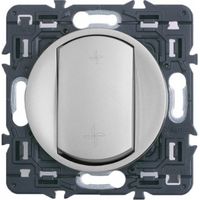 Legrand 099796 2-position VMC switch - Titanium set to be assembled