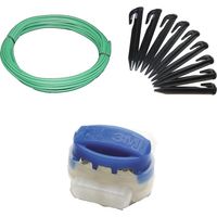 Reparatur-Set S+ kompatibel mit Husqvarna Automower ® 105 Kabel Haken Verbinder Reparatur Paket