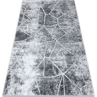 Alfombra MEFE moderna 2783 Mármol - Structural dos niveles de vellón gris grey 200x290 cm