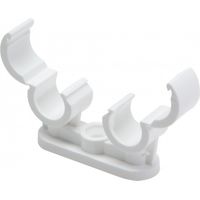 Talon 15mm Quick Lock Double Hinged Snap Over Pipe Clip 50 Per Box - 150