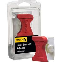 Stabila Pair of Replacement End Caps for R TYPE Range Type R Profile STBRTYPE