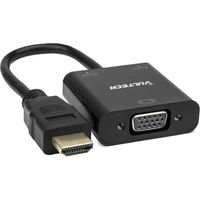 Vultech SN21707 cavo e adattatore video 1 m VGA (D-Sub) HDMI tipo A (Standard) Nero