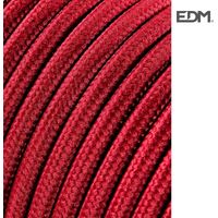 Tubular Cord-Kabel 2x0,75 mm C08 Bordeaux 5 m