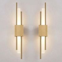 apliques de pared LED blanco cálido/neutro/frío (3000K-6000K) – Iluminación de diseño para interiores – Lámpara de mesilla larga – Luz nocturna LED