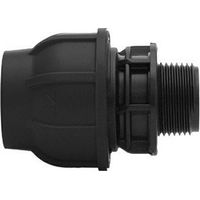 GEBO ARMATUREN GMBH RACCORD EN POLYÉTHYLÈNE PP AVEC AG DVGW GEBO 20 MM 3/4'' 13002002