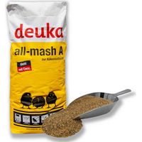 Deuka Kükenfutter All-Mash A Mehl 25 kg m.Cocc. Kükenaufzucht Geflügelaufzucht