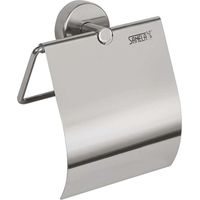 Sanela - Porte-papier toilette, inox brillant SLZN 09