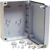 Genius – Boîtier de rangement en plastique JA320 – Coffret de communication pour panneaux de commande 230V – Compatible avec Ecobox