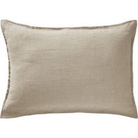 Lot de 2 taies d'oreiller "Soline" 60 x 60 cm & 50 x 70 cm "Lin lavé" - Soline Sable - 50 x 70 cm - Soline Sable -