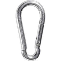 TOOLCRAFT ME16003089 MOUSQUETON 80 MM X 8 MM 1 PIÈCE