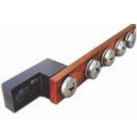Barre de mise à la terre slim-wirewin earthing bar bois 49 cm
