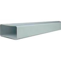 Conducto rectangular para ventilación/extracción 180x90x1.500 mm - SIBER