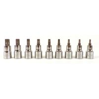 Douille étoile Mâle 1/2" Embout Torx Mâle Robuste Pour Cliquet 1/2". - Precision Steel