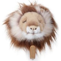 Porte Manteau Peluche tête lion