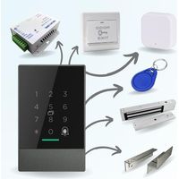 Kit de contrôle d'accès connecté - code et badge - LOCKY 7 BASIC