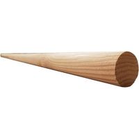 Levigne – Main courante en douglas massif Ø42 mm – Longueur 100 cm – Classe 3 pour intérieur et extérieur abrité – Prise en main cylindrique