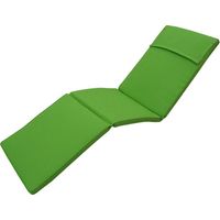 Abnehmbar und wasserdichtes Polyesterkissen 194.5 x 59 cm für Bett - Green
