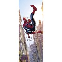 Papier peint panoramique - Marvel Spider-Man Swinging - Taille: 100 x 250 cm