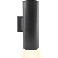 Aplique LED 870182 Lámpara de exterior de diseño moderno en aluminio negro