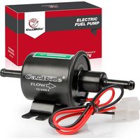 Pompe à Carburant 12v HEP-02A Pompe à Essence 2,5-4 PSI Électrique en Ligne Pompe à Carburant Haute Pression Universelle pour Essence Diesel