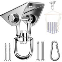 Plafondhaak - Ophangen bokszak schommel et hangstoel - Ophangsysteem - Ophanghaak - Plafondbeugel - RVS – 500kg tilgewicht