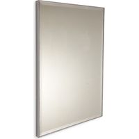 Specchio bagno su misura con bordi bisellati e cornice fino a 120 cm fino a 90 cm