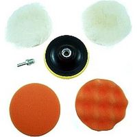 Kit de Polissage 125 mm M14 - 6 Disques - Finition Parfaite et Brillance - Qualité Professionnelle - Beast