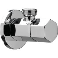 RUBINETTO SOTTOLAVABO D'ARREDO MOD. ESAGONALE 1/2X10 1/2"x10 REMER